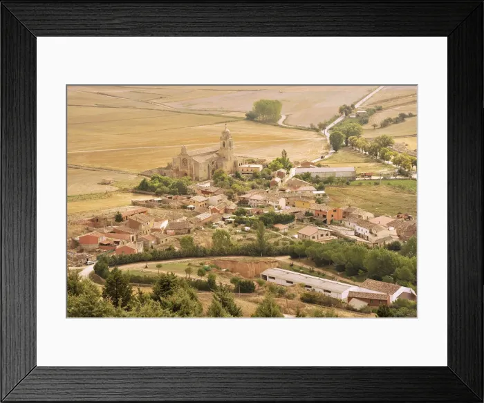 Framed Print : Castrojeriz, Spain, Castiglia e Leon (Castilla y Leon), Way of St. James