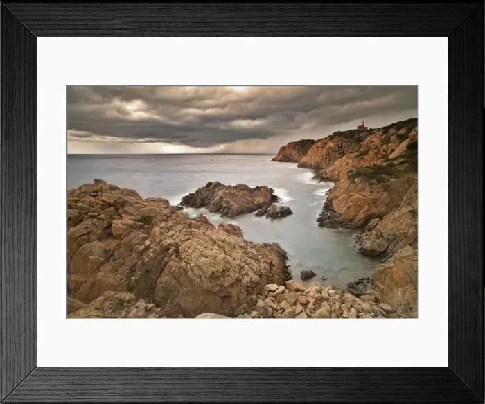 Framed Print : Italy, Sardinia, Cala Cipolla Framed Print : Italy, Sardinia, Cala Cipolla