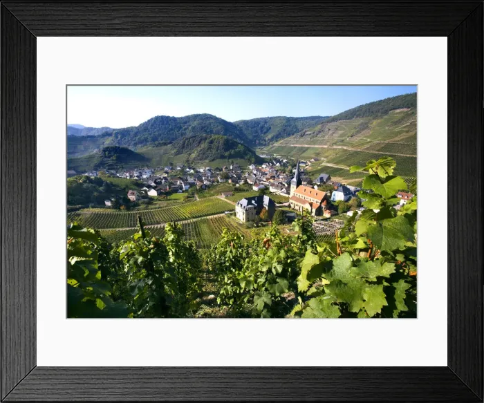 Framed Print : Mayschoss, Ahrtal, Rhineland-Palatinate, Germany Framed Print : Mayschoss, Ahrtal, Rhineland-Palatinate, Germany