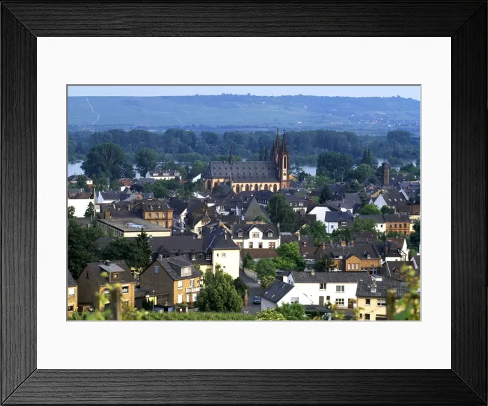 Framed Print : Rheingauer minster, Geisenheim, Hesse, Germany Framed Print : Rheingauer minster, Geisenheim, Hesse, Germany