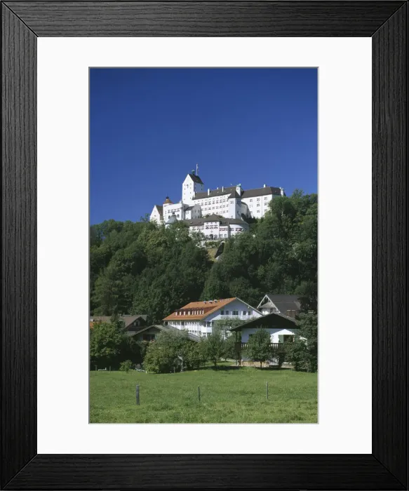 Framed Print : Hohenaschau Castle, Aschau, Priental Valley, Chiemgau, Bavaria, Germany Framed Print : Hohenaschau Castle, Aschau, Priental Valley, Chiemgau, Bavaria, Germany