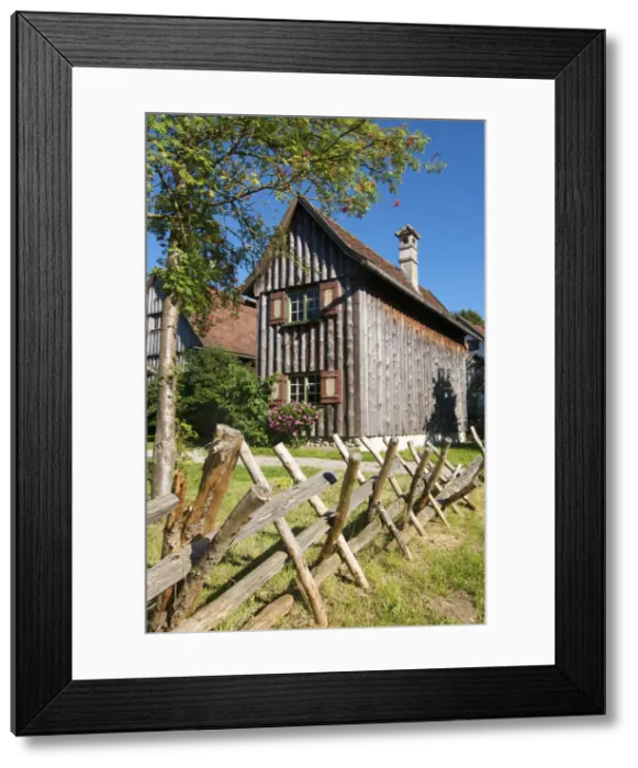 Framed Print : Open Air Museum, Billerbeuern, Allgaeu, Bavaria, Germany Framed Print : Open Air Museum, Billerbeuern, Allgaeu, Bavaria, Germany