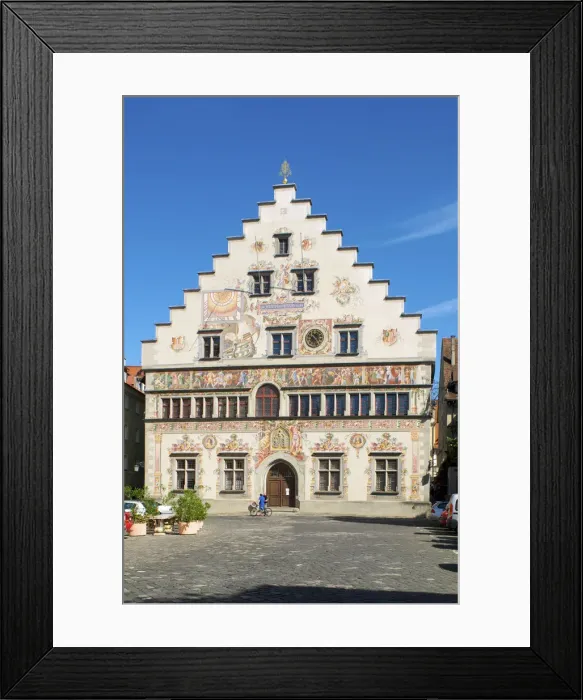 Framed Print : Cityhall of Lindau, Allgaeu, Bavaria, Germany Framed Print : Cityhall of Lindau, Allgaeu, Bavaria, Germany