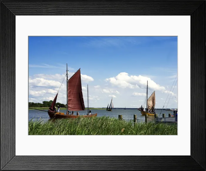 Framed Print : Wustrow, Fischland, Mecklenburg-Western Pomerania, Germany