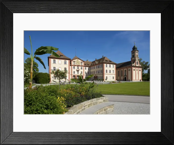 Framed Print : Castle on Mainau Island, Lake Constance, Baden-Wuerttemberg, Germany Framed Print : Castle on Mainau Island, Lake Constance, Baden-Wuerttemberg, Germany