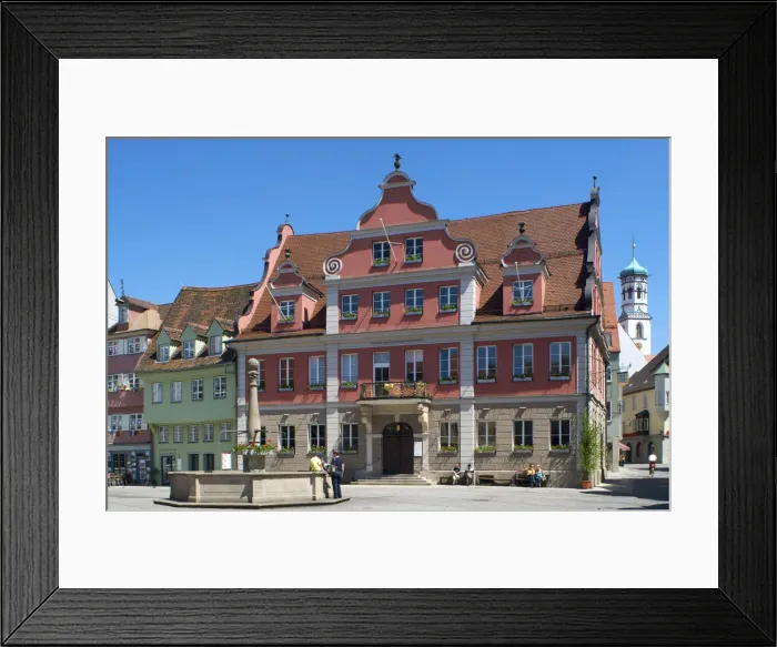 Framed Print : Memmingen, Allgaeu, Bavaria, Germany Framed Print : Memmingen, Allgaeu, Bavaria, Germany