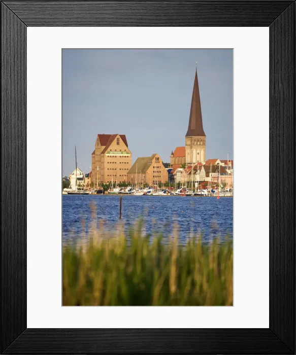 Framed Print : Rostock, Mecklenburg-Western Pomerania, Germany Framed Print : Rostock, Mecklenburg-Western Pomerania, Germany