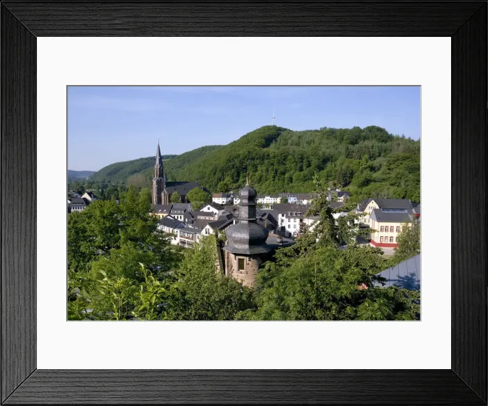Framed Print : Schleiden-Gemuend, Eifel, North Rhine-Westphalia, Germany Framed Print : Schleiden-Gemuend, Eifel, North Rhine-Westphalia, Germany