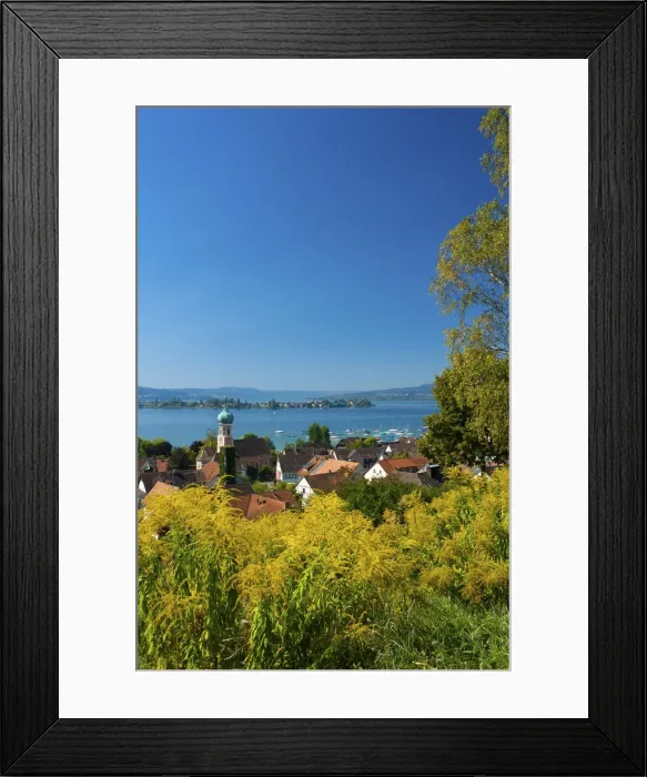 Framed Print : Allensbach, Lake Constance, Baden-Wuerttemberg, Germany Framed Print : Allensbach, Lake Constance, Baden-Wuerttemberg, Germany
