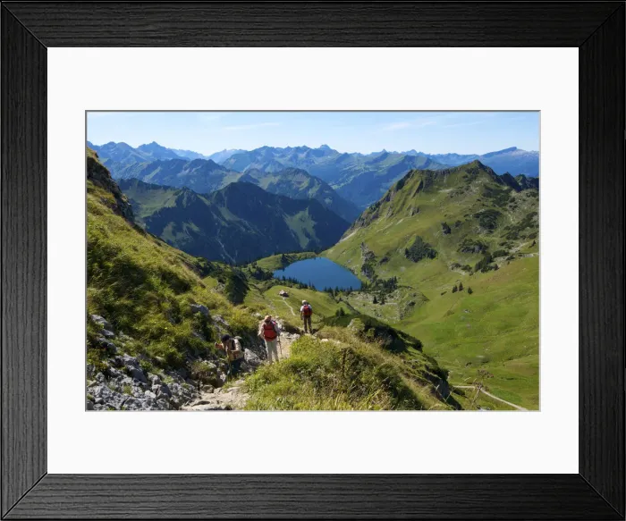 Framed Print : Lake Alpsee, Nebelhorn, Allgaeu, Bavaria, Germany Framed Print : Lake Alpsee, Nebelhorn, Allgaeu, Bavaria, Germany