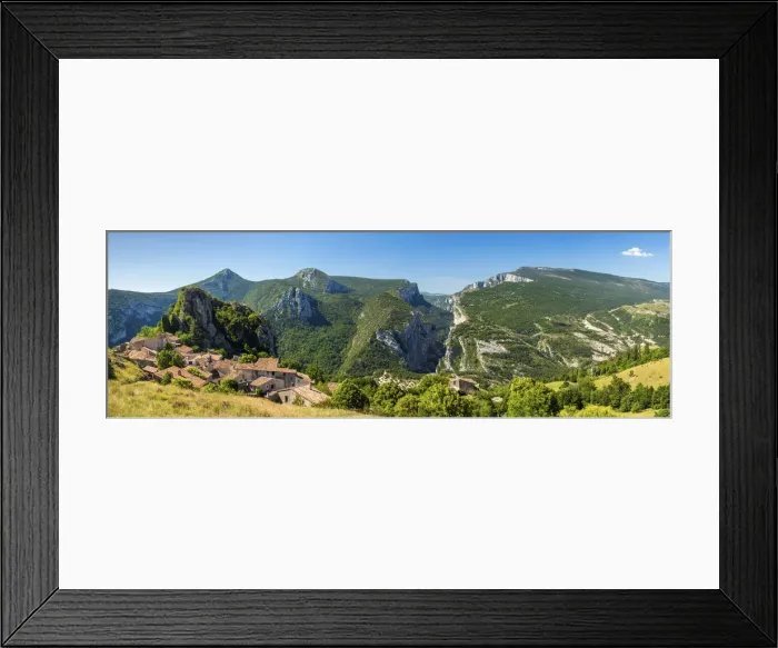 Framed Print : Gorge du Verdon, Rougon, Provence, France Framed Print : Gorge du Verdon, Rougon, Provence, France
