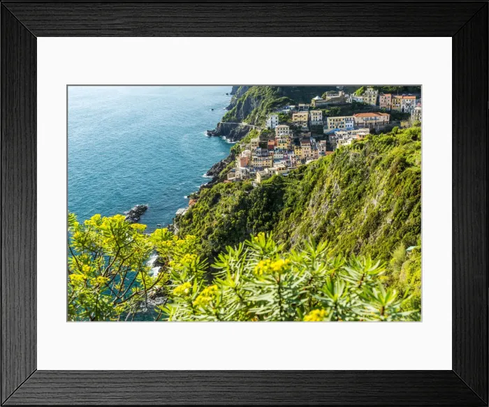 Framed Print : Europe, Italy, Cinque Terre. Riomaggiore in Spring Time Framed Print : Europe, Italy, Cinque Terre. Riomaggiore in Spring Time