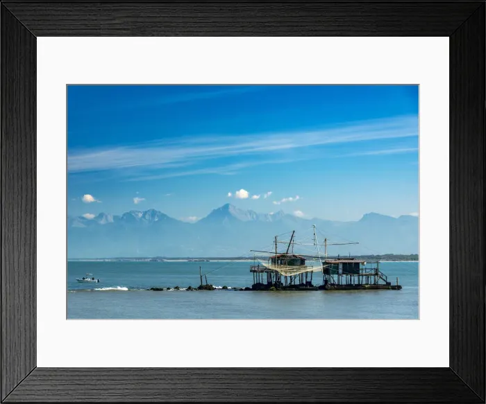 Framed Print : Europe, Italy, Tuscany. The Bocca di Arno at Marina di Pisa Framed Print : Europe, Italy, Tuscany. The Bocca di Arno at Marina di Pisa