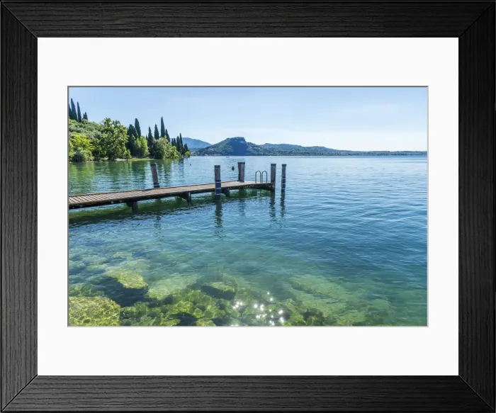 Framed Print : Europe, Italy, Veneto. Punta San Vigilio at Garda lake Framed Print : Europe, Italy, Veneto. Punta San Vigilio at Garda lake