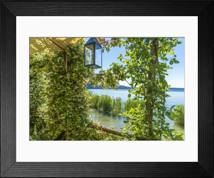 Framed Print : Europe, Italy, Veneto. View from Punta San Vigilio at Garda lake Framed Print : Europe, Italy, Veneto. View from Punta San Vigilio at Garda lake