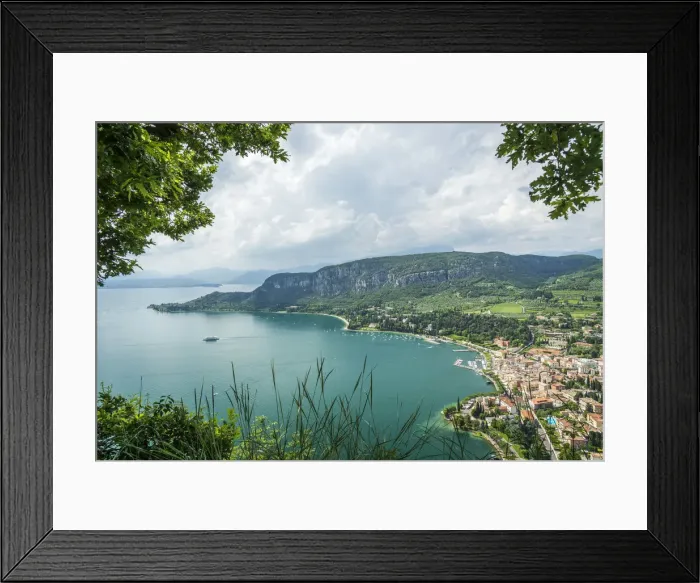Framed Print : Europe, Italy, Veneto. View from Rocca di garda Framed Print : Europe, Italy, Veneto. View from Rocca di garda