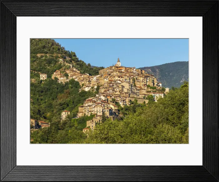 Framed Print : Europe, Italy, Liguria. View of Apricale Framed Print : Europe, Italy, Liguria. View of Apricale