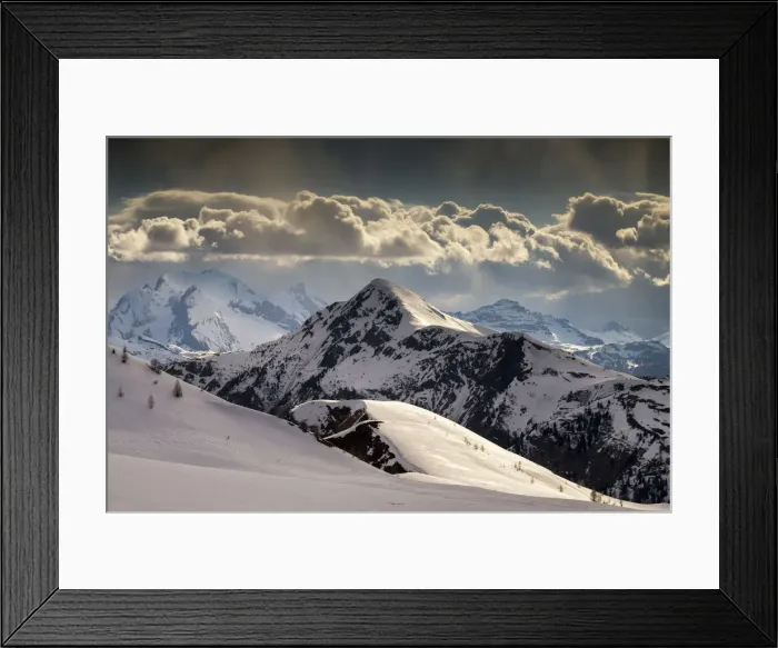 Framed Print : View from Passo Giau, Dolomites, Belluno, Italy Framed Print : View from Passo Giau, Dolomites, Belluno, Italy