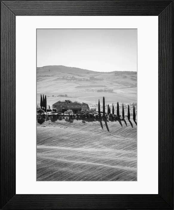 Framed Print : Agritourismo Poggio Covili, Castiglione d Orcia, Val d Orcia, Tuscany, Italy Framed Print : Agritourismo Poggio Covili, Castiglione d Orcia, Val d Orcia, Tuscany, Italy