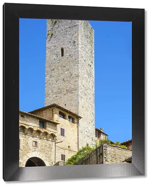Medieval tower house in the Historic Centre of San Gimignano, UNESCO World Heritage Site