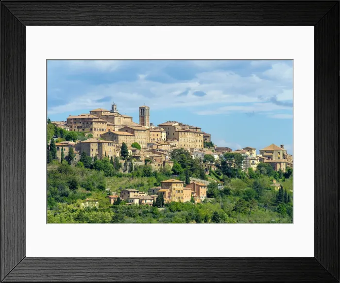 Framed Print : Montepulciano, Val d Orcia, Tuscany, Italy, Europe Framed Print : Montepulciano, Val d Orcia, Tuscany, Italy, Europe