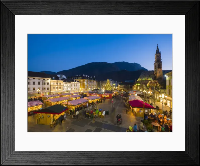 Framed Print : Bolzano, South Tyrol region, Trentino Alto Adige, Italy Framed Print : Bolzano, South Tyrol region, Trentino Alto Adige, Italy
