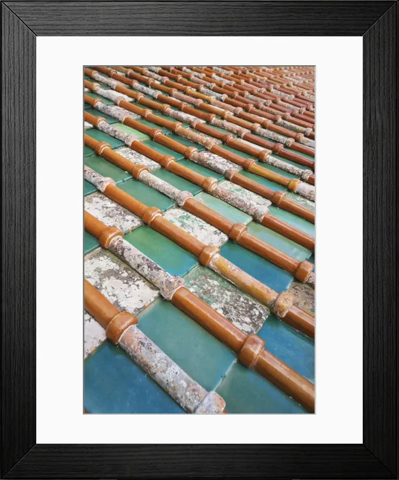 Framed Print : Monreale Cathedral roof, Monreale, Palermo, Sicily, Italy