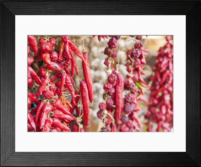 Framed Print : Italy, Italia. Apulia, Puglia, Foggia district. Gargano, Vieste. Local products Framed Print : Italy, Italia. Apulia, Puglia, Foggia district. Gargano, Vieste. Local products