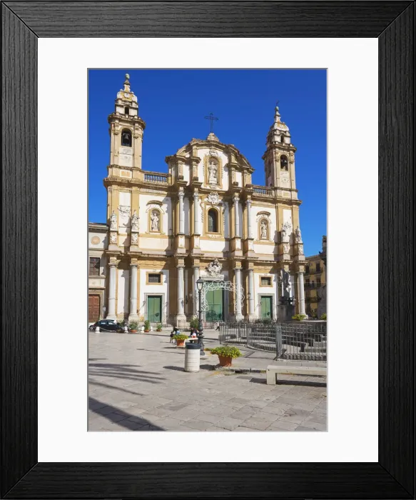 Framed Print : Church of San Domenico, Palermo, Sicily, Italy, Europe Framed Print : Church of San Domenico, Palermo, Sicily, Italy, Europe