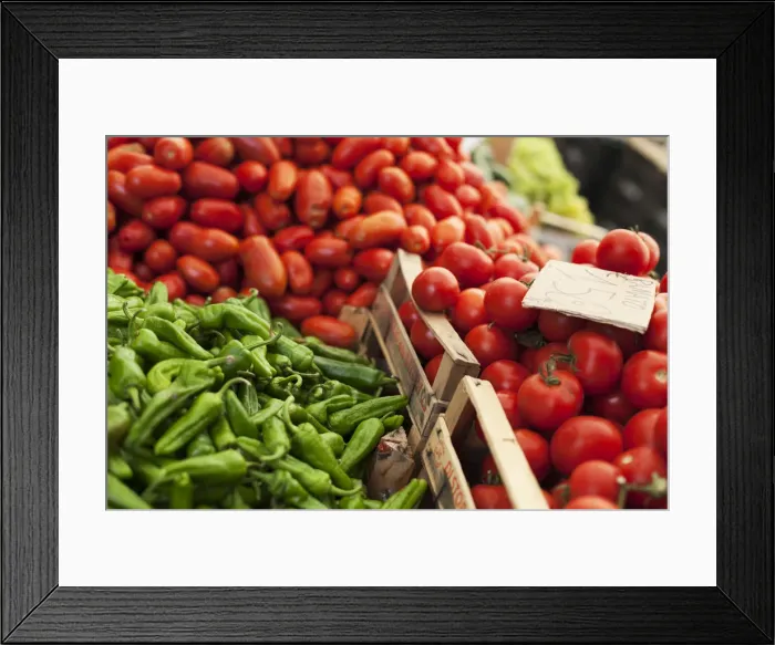 Framed Print : Italy, Italia. Apulia, Puglia, Foggia district. Gargano, Vieste. Local products Framed Print : Italy, Italia. Apulia, Puglia, Foggia district. Gargano, Vieste. Local products