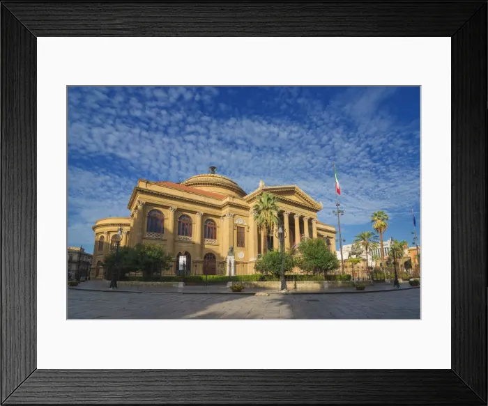 Framed Print : Teatro Massimo, Palermo, Sicily, Italy, Europe Framed Print : Teatro Massimo, Palermo, Sicily, Italy, Europe