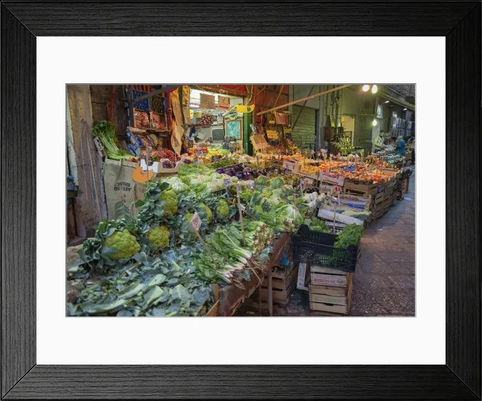 Framed Print : Vucciria market, Palermo, Sicily, Italy, Europe Framed Print : Vucciria market, Palermo, Sicily, Italy, Europe