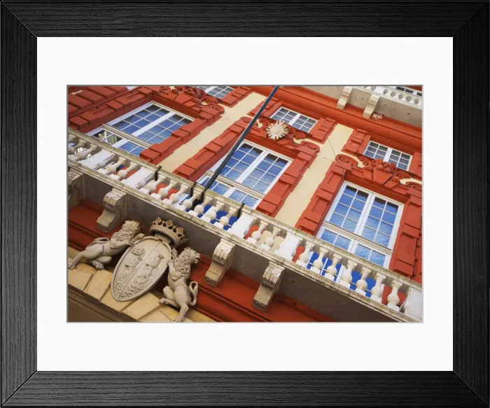 Framed Print : Palazzo Rosso, Genoa, Liguria, Italy, Europe, World Heritage Site Framed Print : Palazzo Rosso, Genoa, Liguria, Italy, Europe, World Heritage Site