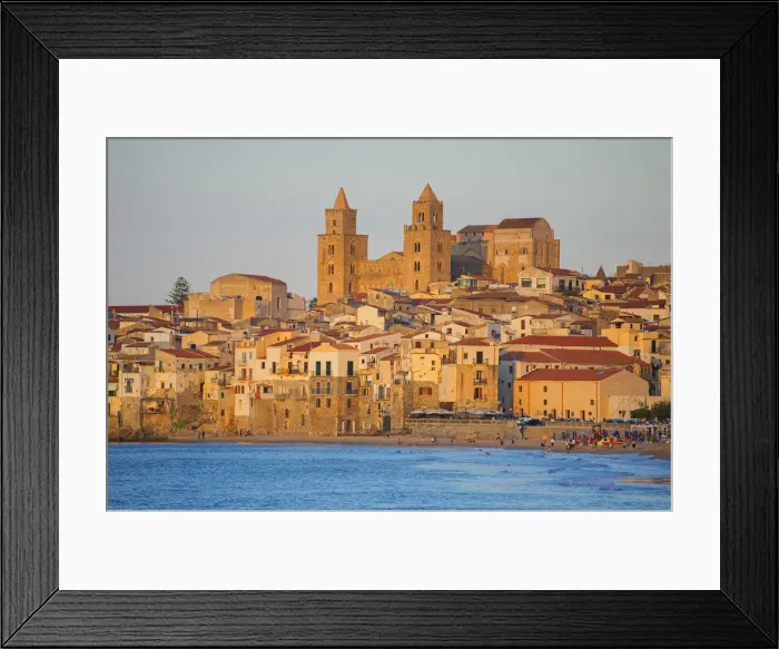 Framed Print : Cefalu, Sicily, Italy, Europe Framed Print : Cefalu, Sicily, Italy, Europe