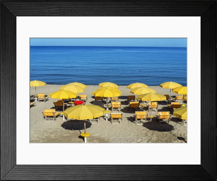 Framed Print : Town beach, Cefalu, Sicily, Italy, Europe Framed Print : Town beach, Cefalu, Sicily, Italy, Europe