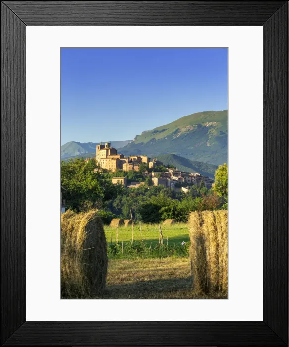 Framed Print : Italy, Marche. Macerata district. Sarnano Framed Print : Italy, Marche. Macerata district. Sarnano