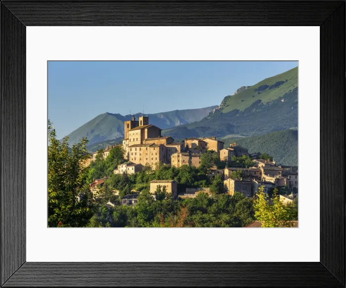 Framed Print : Italy, Marche. Macerata district. Sarnano Framed Print : Italy, Marche. Macerata district. Sarnano