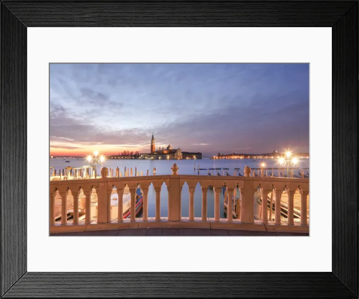 Framed Print : Sunrise, Bacino di San Marco, San Giorgio Maggiore Island in the Background, Venice Framed Print : Sunrise, Bacino di San Marco, San Giorgio Maggiore Island in the Background, Venice