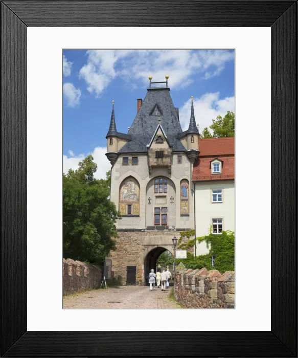 Framed Print : Tower Gate, Meissen, Saxony, Germany Framed Print : Tower Gate, Meissen, Saxony, Germany