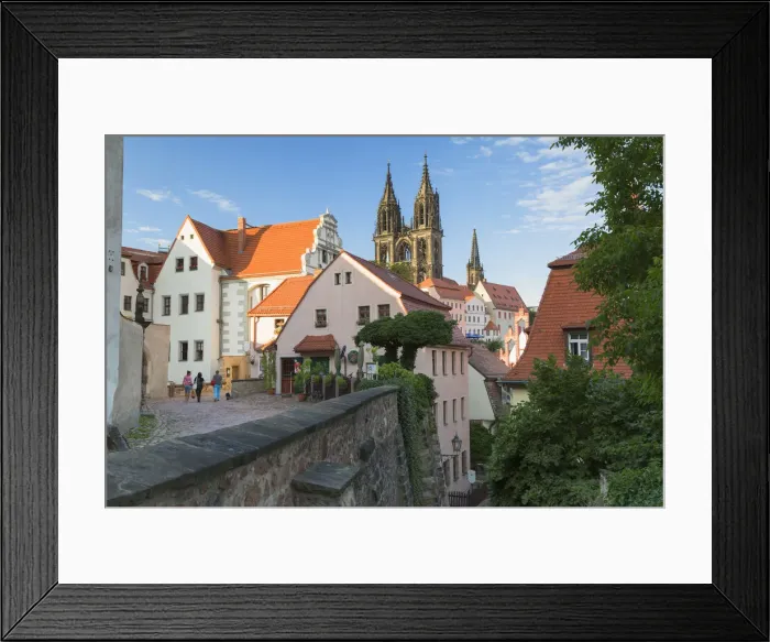 Framed Print : View of Cathedral, Meissen, Saxony, Germany Framed Print : View of Cathedral, Meissen, Saxony, Germany