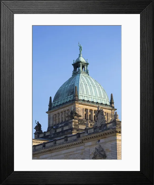 Framed Print : German Administrative Court, Leipzig, Saxony, Germany