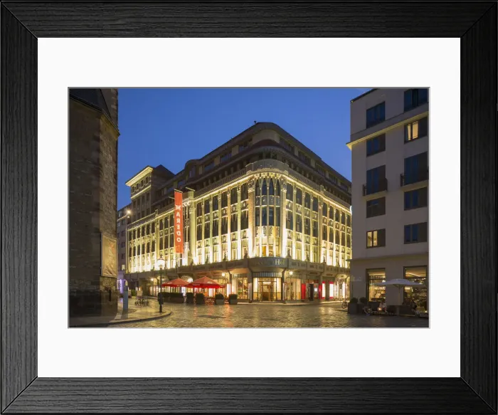 Framed Print : Specks Hof shopping arcade, Leipzig, Saxony, Germany Framed Print : Specks Hof shopping arcade, Leipzig, Saxony, Germany