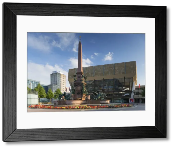 Framed Print : Neues Gewandhaus concert hall in Augustusplatz, Leipzig, Saxony, Germany Framed Print : Neues Gewandhaus concert hall in Augustusplatz, Leipzig, Saxony, Germany