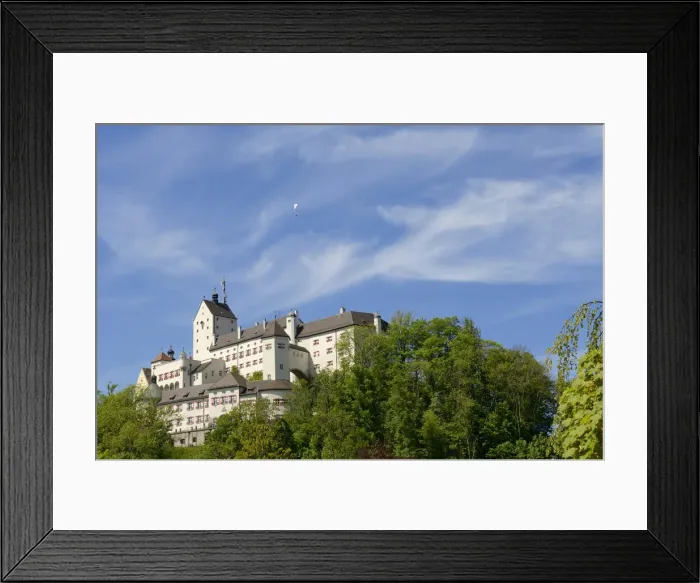 Framed Print : Hohenaschau Castle, Aschau, Bavaria, Germany