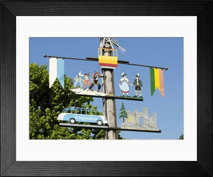 Framed Print : Maypole in Ruhpolding, Chiemgau, Bavaria, Germany Framed Print : Maypole in Ruhpolding, Chiemgau, Bavaria, Germany