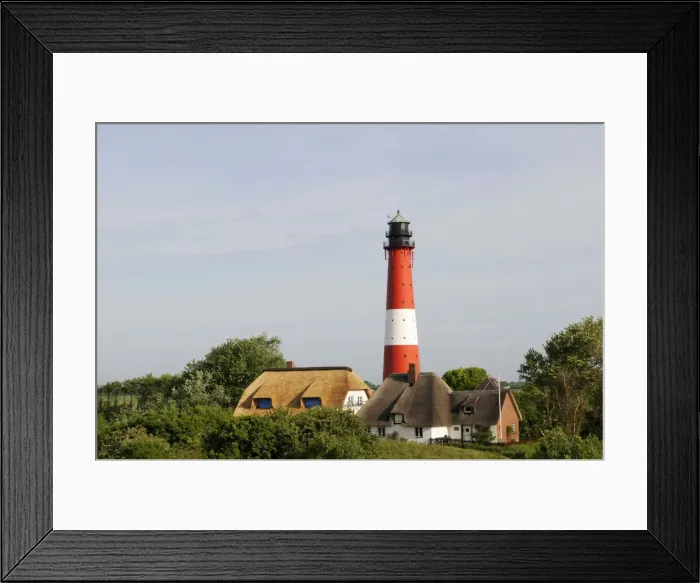 Framed Print : Lighthouse, Pellworm Island, Schleswig-Holstein, Germany Framed Print : Lighthouse, Pellworm Island, Schleswig-Holstein, Germany