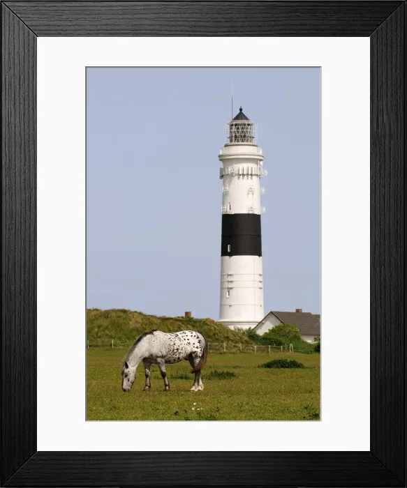 Framed Print : Lighthouse, Kampen, Sylt, Friesland, Schleswig-Holstein, Germany Framed Print : Lighthouse, Kampen, Sylt, Friesland, Schleswig-Holstein, Germany