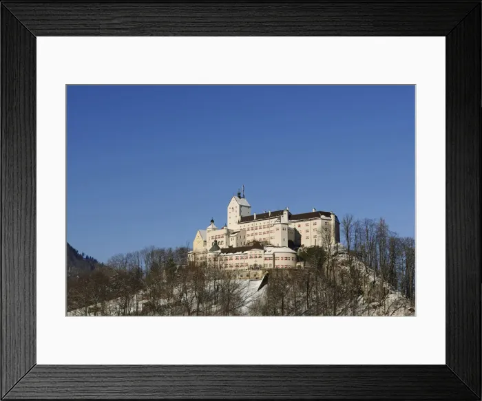 Framed Print : Hohenaschau Castle, Aschau, Chiemgau, Bavaria, Germany Framed Print : Hohenaschau Castle, Aschau, Chiemgau, Bavaria, Germany