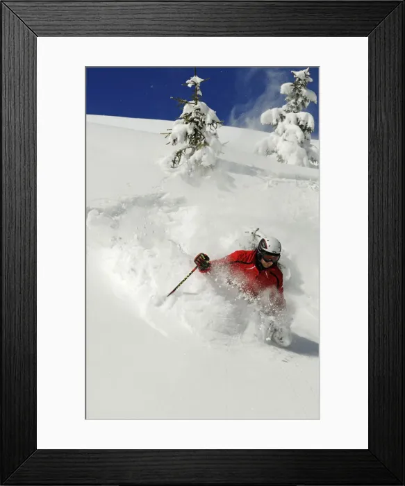 Framed Print : Skiing, Reit im Winkl, Chiemgau, Bavaria, Germany (MR) Framed Print : Skiing, Reit im Winkl, Chiemgau, Bavaria, Germany (MR)