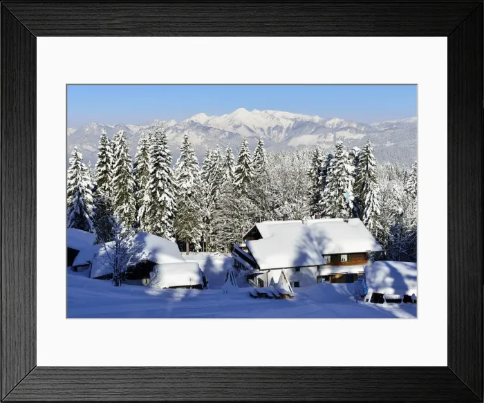 Framed Print : Hindenburgh¸tte, Restaurant, Reit im Winkl, Bavaria, Germany Framed Print : Hindenburgh¸tte, Restaurant, Reit im Winkl, Bavaria, Germany